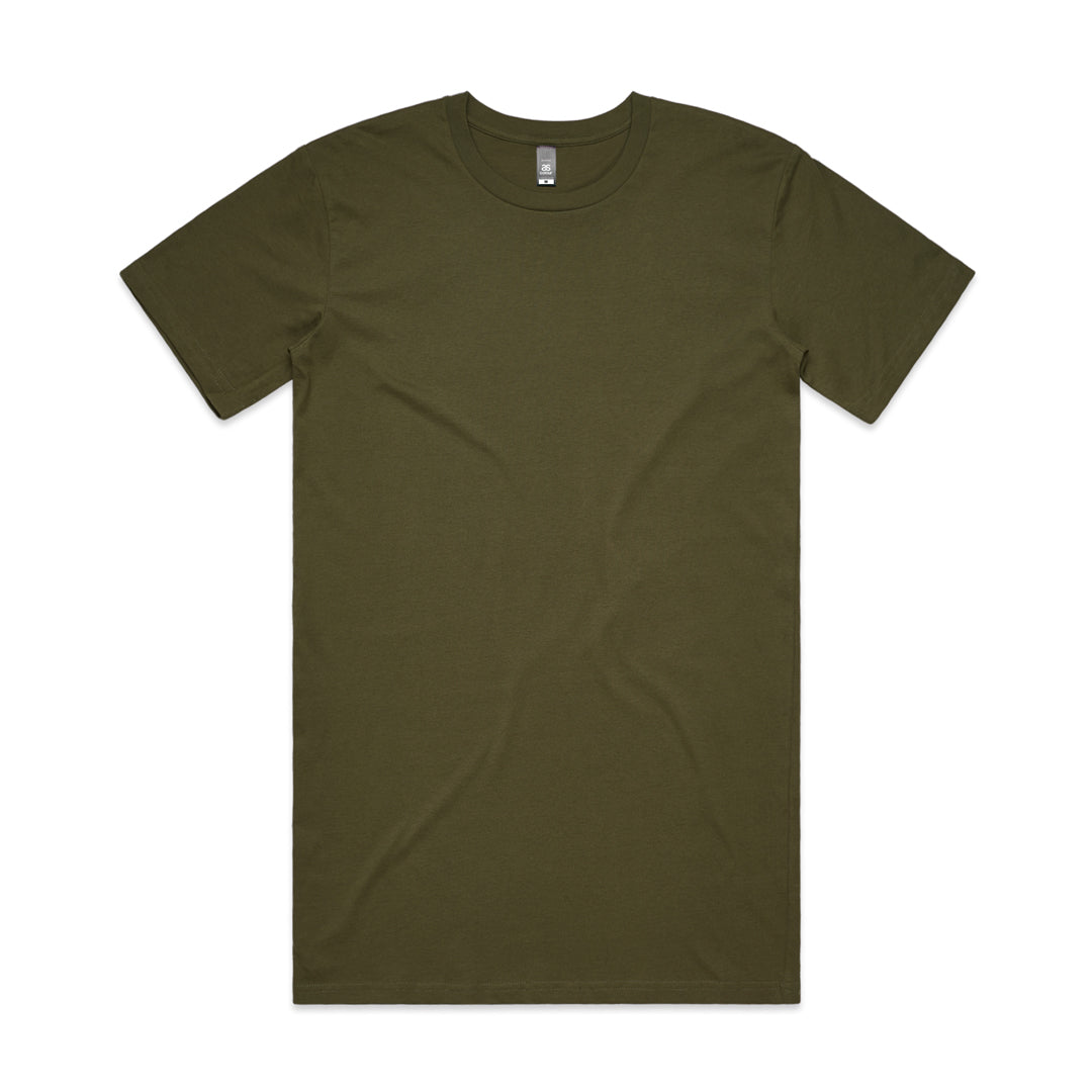 House of Uniforms The Tall Tee | Mens | Short Sleeve Clearance AS Colour Army