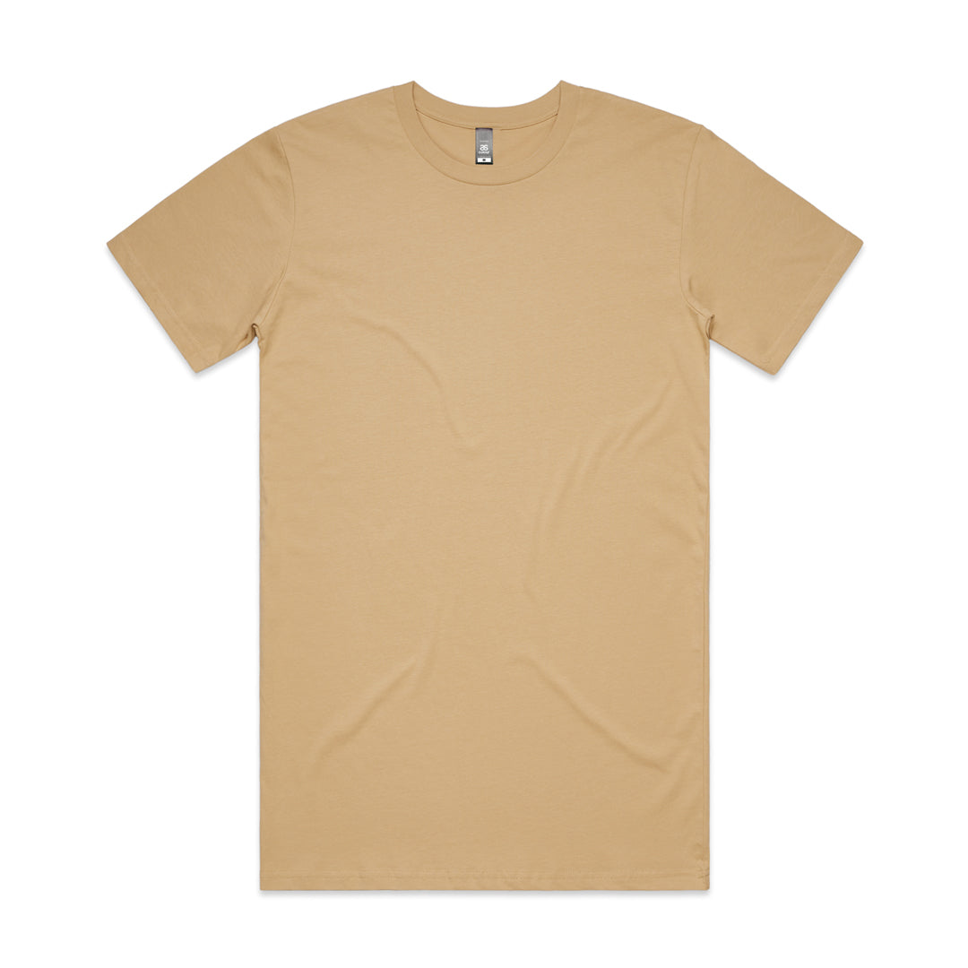 House of Uniforms The Tall Tee | Mens | Short Sleeve Clearance AS Colour Tan