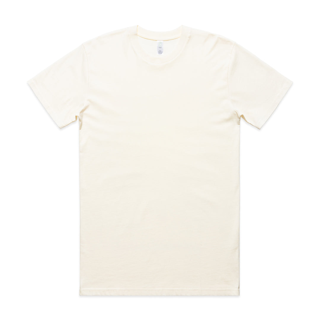 House of Uniforms The Classic Tee Organic | Mens | Short Sleeve AS Colour Natural