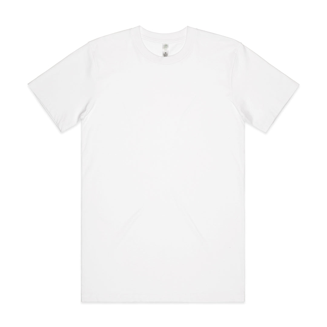 House of Uniforms The Classic Tee Organic | Mens | Short Sleeve AS Colour White