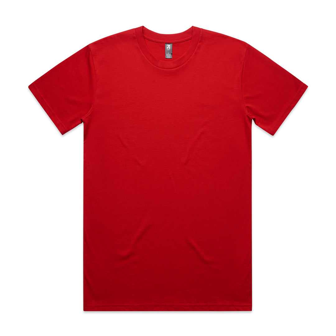 House of Uniforms The Classic Tee | Mens | Short Sleeve AS Colour Red