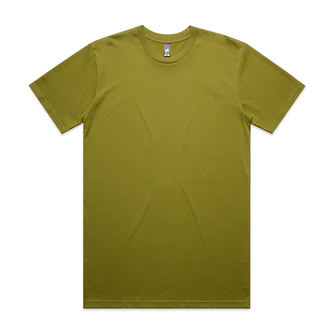 House of Uniforms The Classic Tee | Mens | Short Sleeve AS Colour Moss