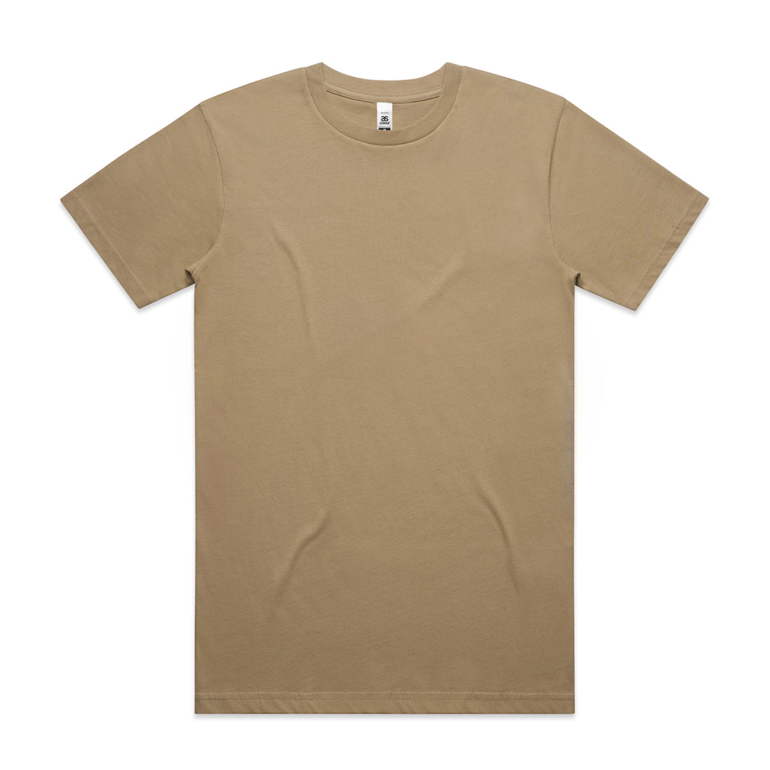 House of Uniforms The Block Tee | Mens | Short Sleeve AS Colour Sand