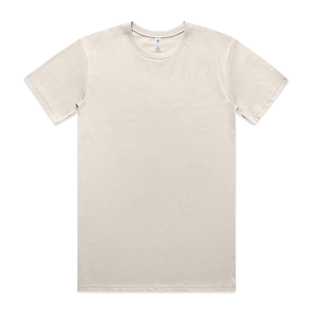 House of Uniforms The Basic Tee | Mens | Short Sleeve AS Colour Bone