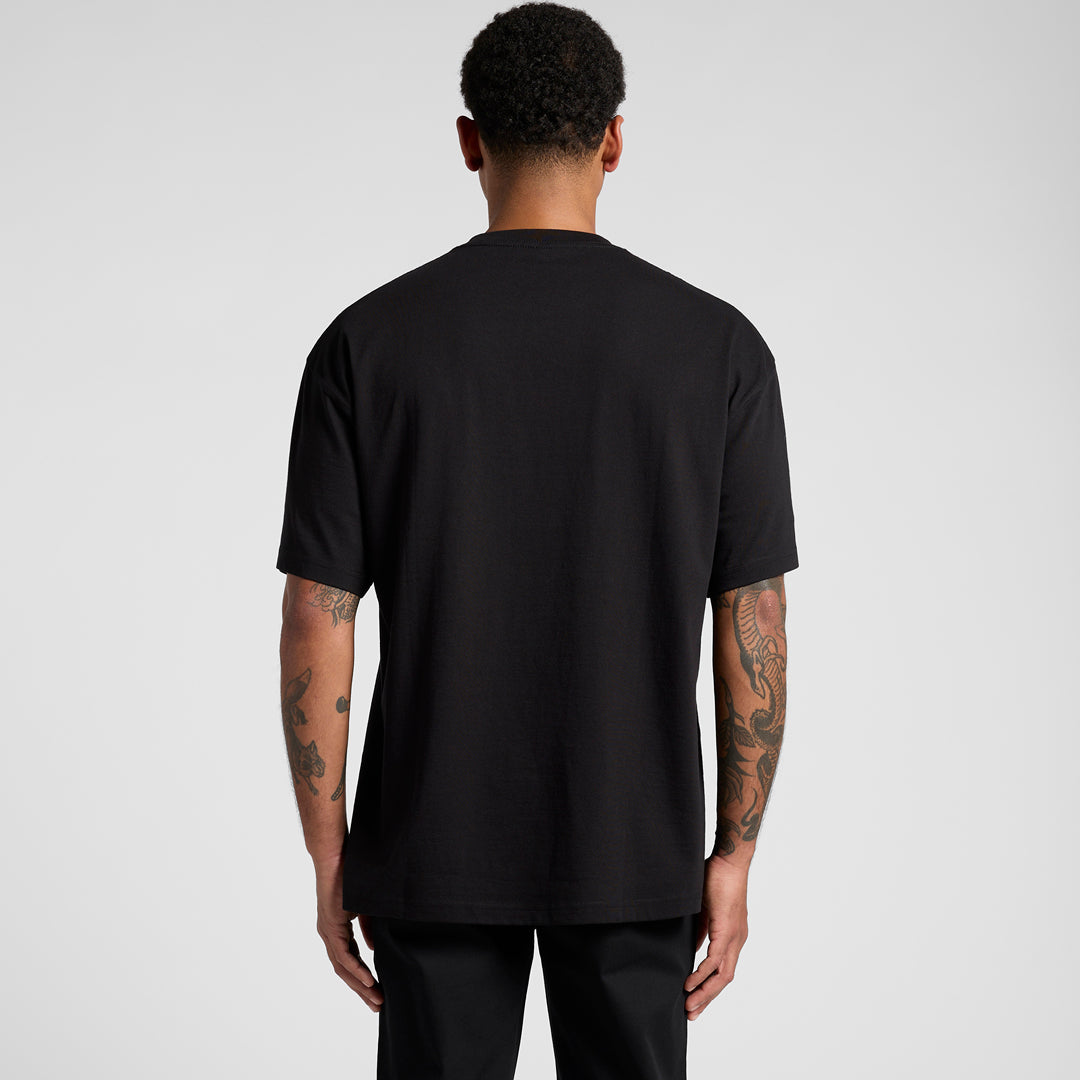 House of Uniforms The Oversized Block Tee | Mens | Short Sleeve AS Colour