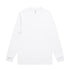 House of Uniforms The Block Tee | Mens | Long Sleeve AS Colour White