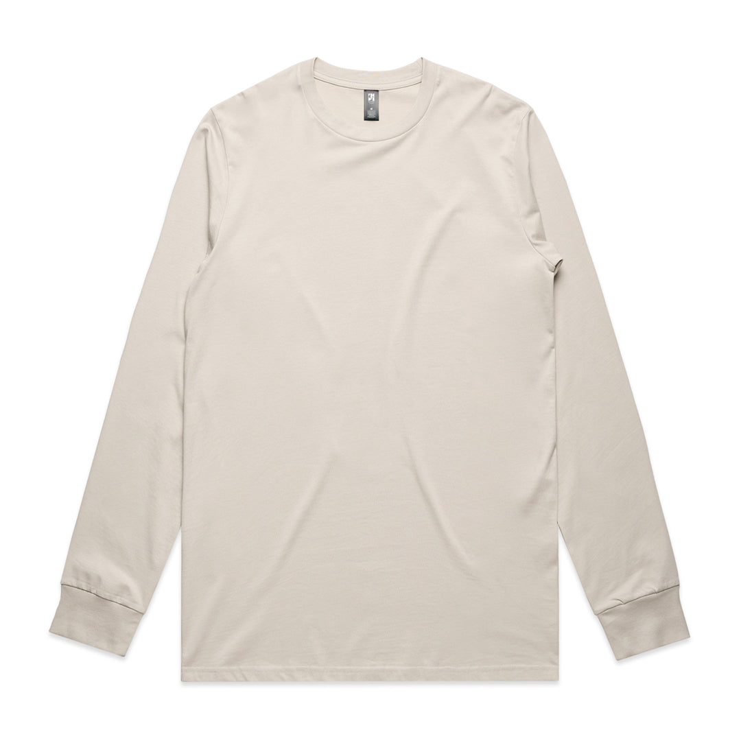 House of Uniforms The Classic Tee | Mens | Long Sleeve AS Colour Bone