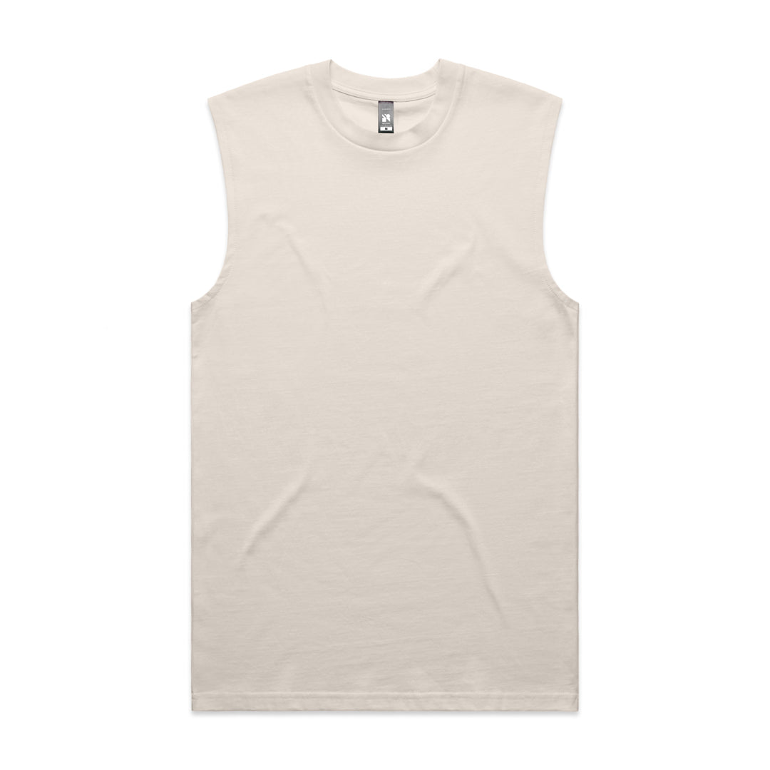 House of Uniforms The Classic Tank | Mens AS Colour Bone