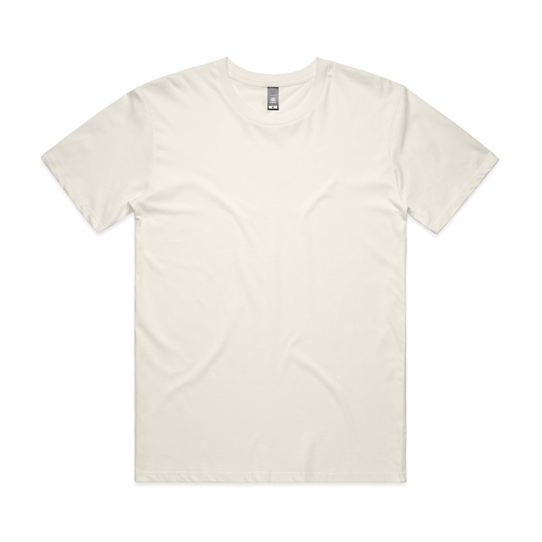 House of Uniforms The Staple Minus Tee | Mens | Short Sleeve AS Colour Ecru