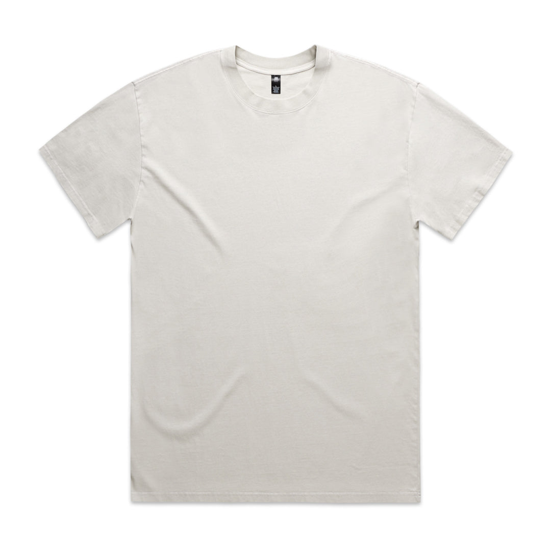 House of Uniforms The Heavy Faded Tee | Mens | Short Sleeve AS Colour Bone