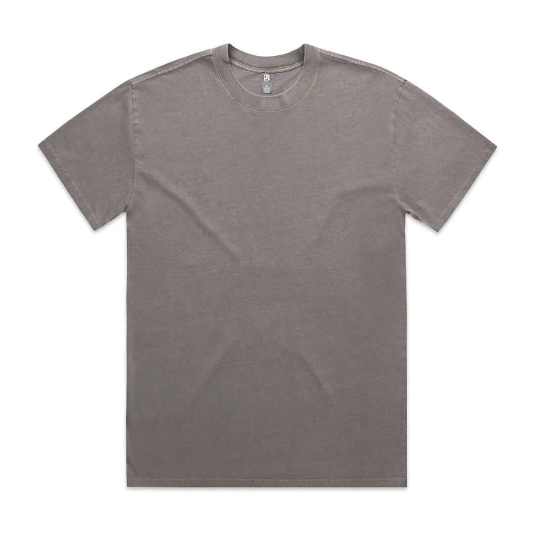House of Uniforms The Heavy Faded Tee | Mens | Short Sleeve AS Colour Grey