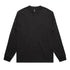 House of Uniforms The Heavy Faded Tee | Mens | Long Sleeve AS Colour Black