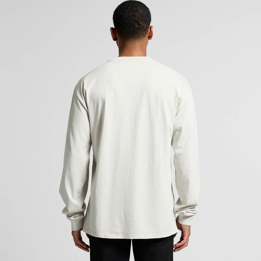 House of Uniforms The Heavy Faded Tee | Mens | Long Sleeve AS Colour 