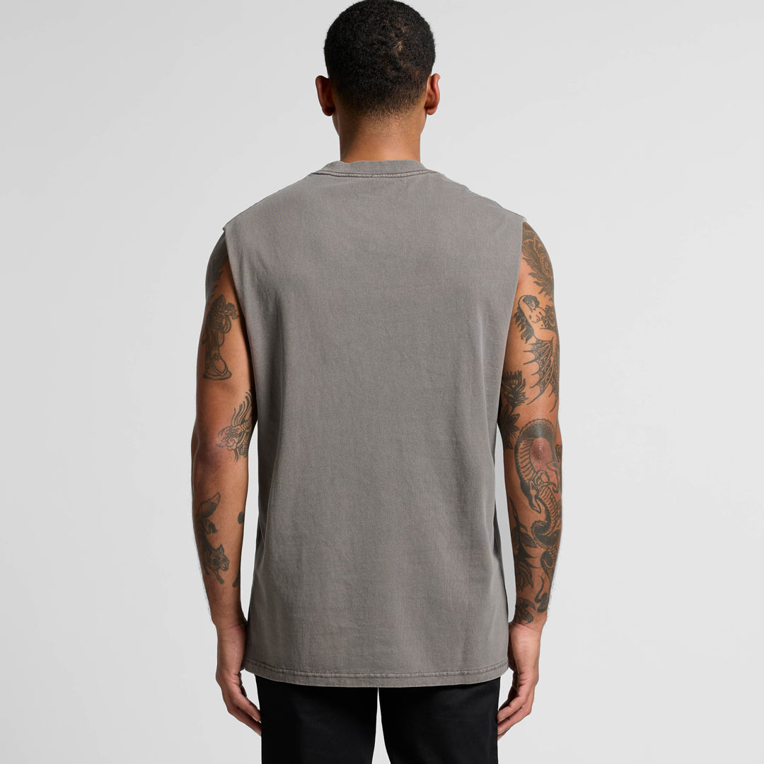 House of Uniforms The Heavy Faded Tank | Mens AS Colour 