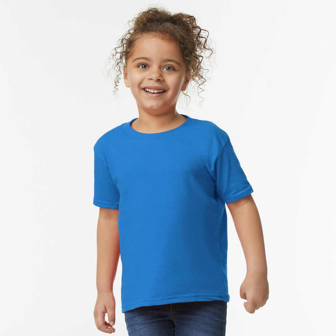 House of Uniforms The Heavy Cotton Tee | Toddlers Gildan Royal