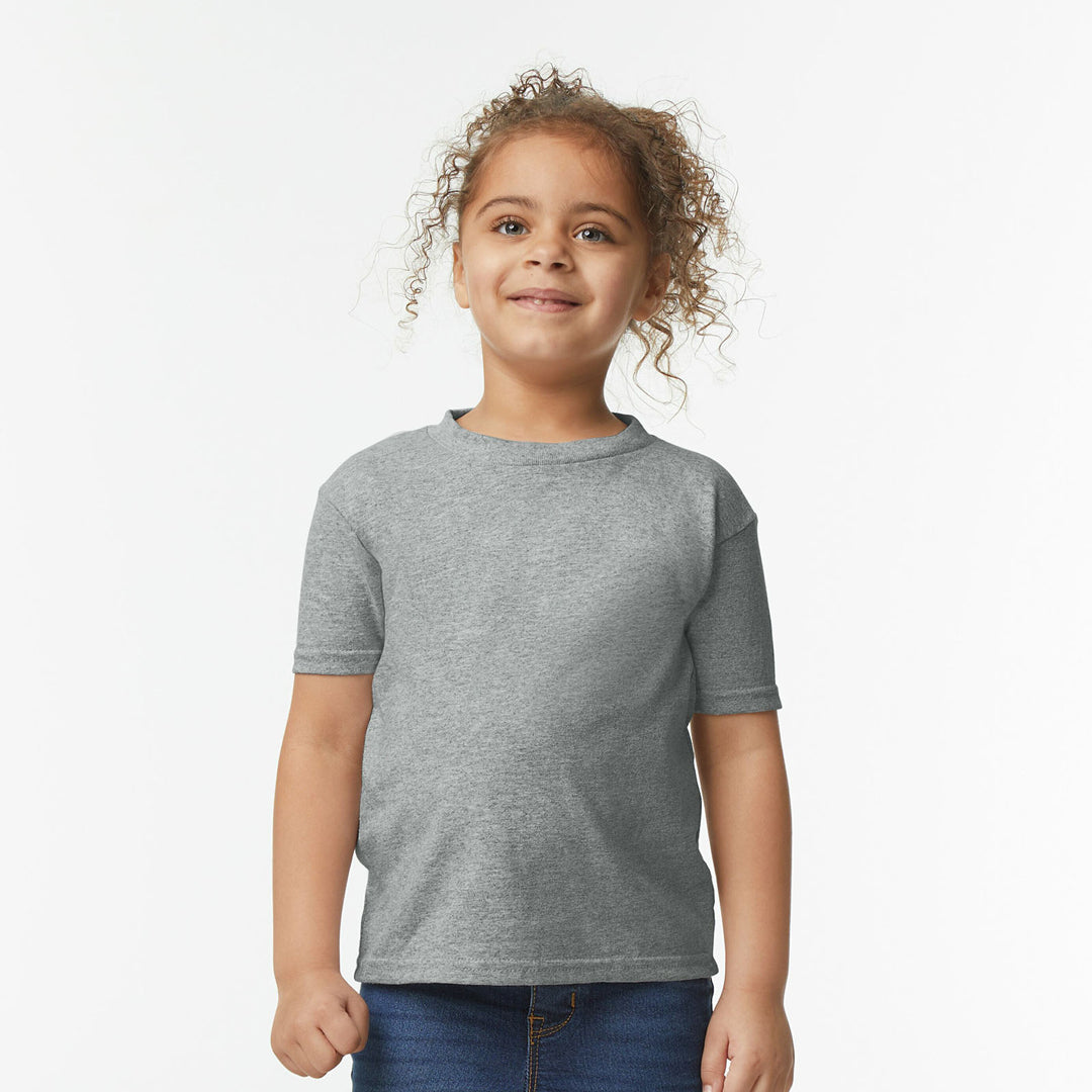 House of Uniforms The Heavy Cotton Tee | Toddlers Gildan Sport Grey