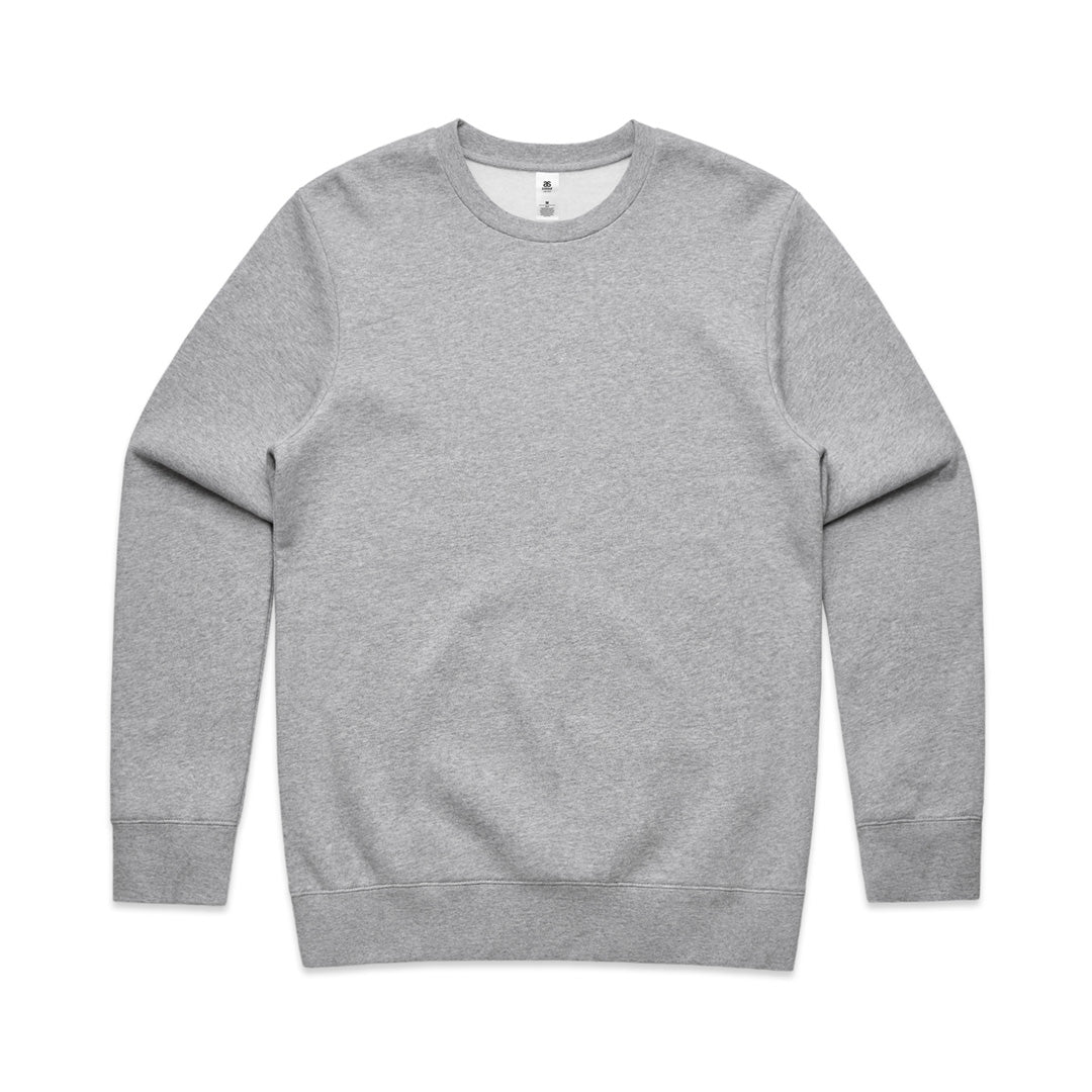 House of Uniforms The Stencil Crew Jumper | Adults AS Colour Grey Marle