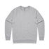 House of Uniforms The Brush Crew Jumper | Mens AS Colour Grey Marle