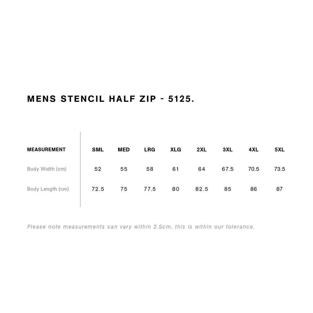 House of Uniforms The Half Zip Crew | Mens | Pullover AS Colour 