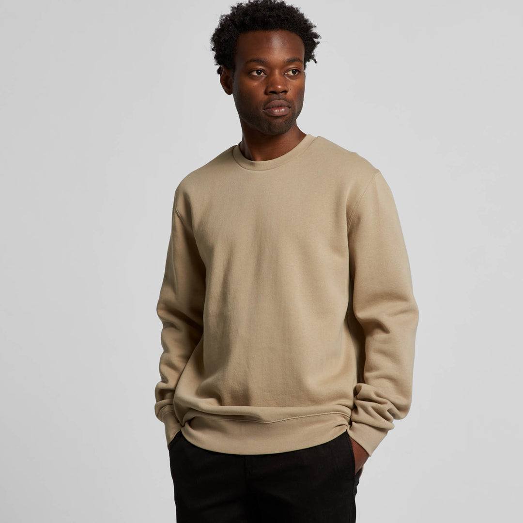 House of Uniforms The Stencil United Crew Jumper | Mens AS Colour