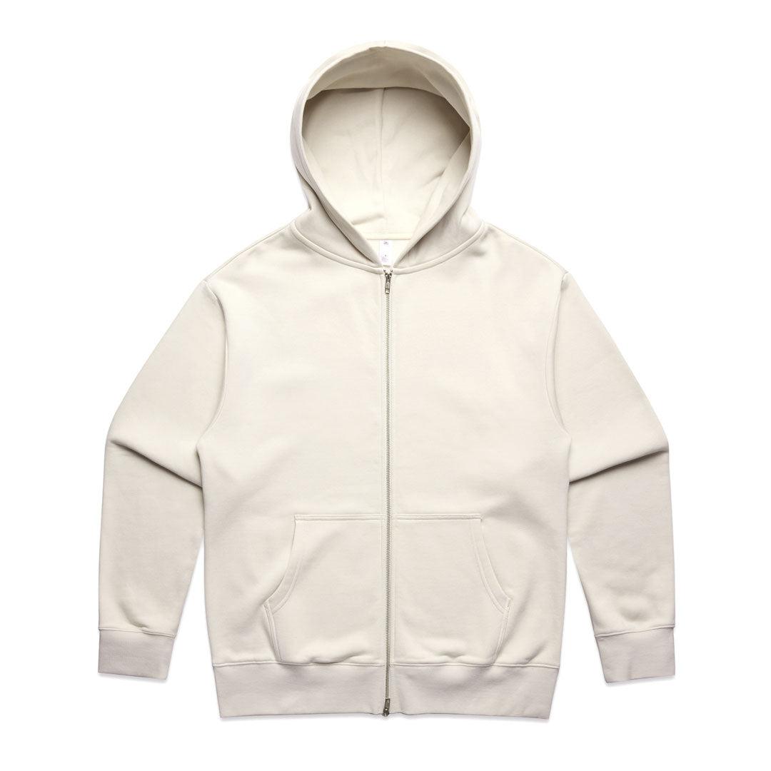 House of Uniforms The Heavy Zip Hood | Adults AS Colour Ecru