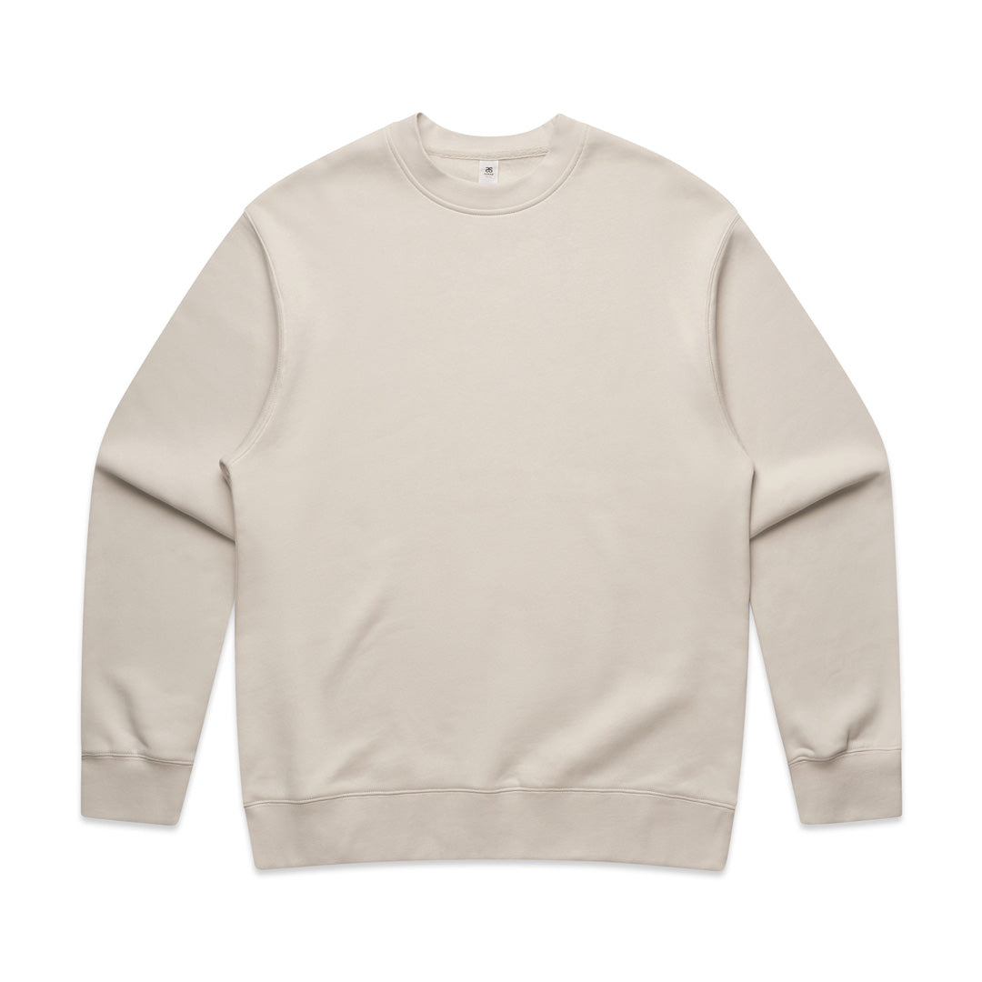 House of Uniforms The Relax Crew Jumper | Mens AS Colour Bone
