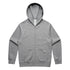 House of Uniforms The Relax Zip Through Hoodie | Adults AS Colour Grey Marle