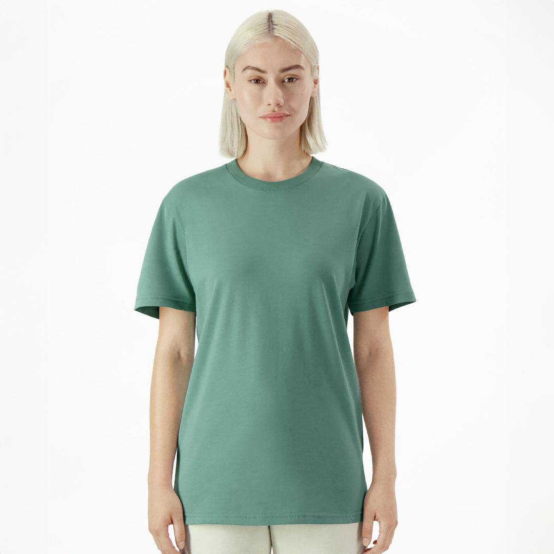 House of Uniforms The Sueded Tee | Adults American Apparel Arctic