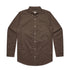 House of Uniforms The Oxford Shirt | Long Sleeve | Mens AS Colour Walnut