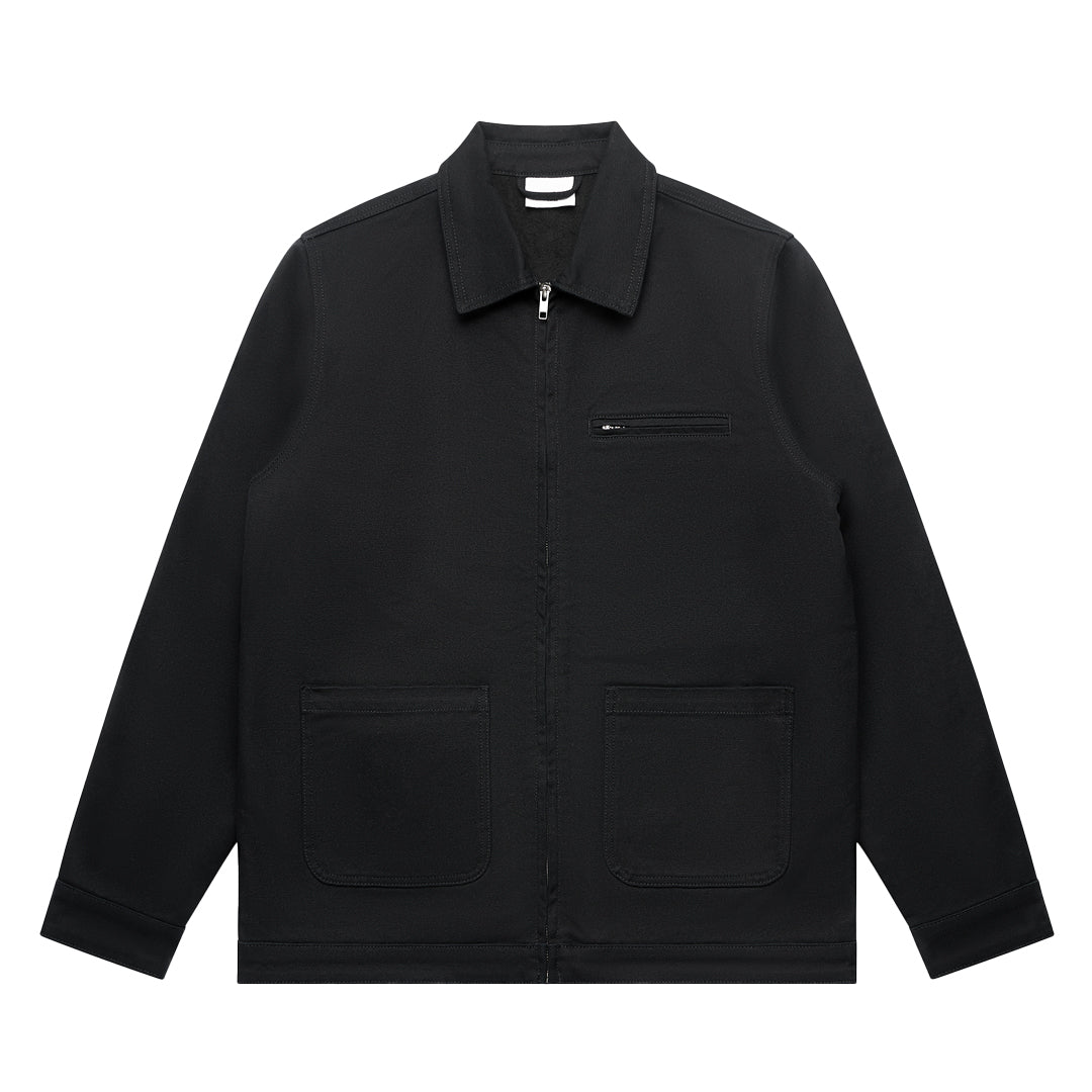 House of Uniforms The Heavy Canvas Jacket | Mens AS Colour Black