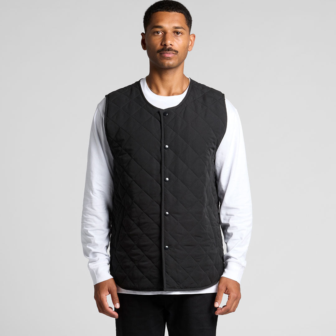 House of Uniforms The Quilted Vest | Mens AS Colour 