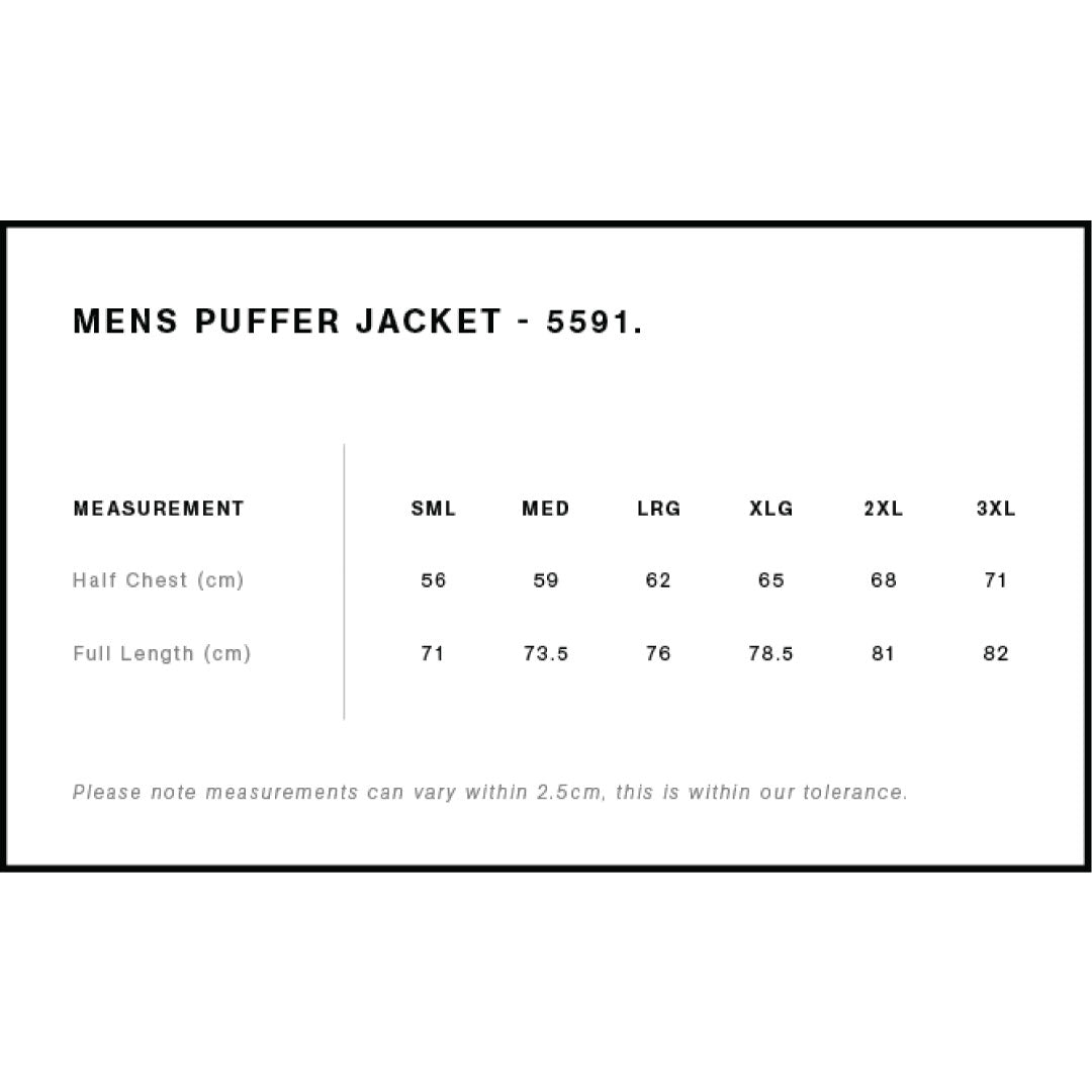 House of Uniforms The Puffer Jacket | Mens AS Colour 