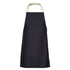 House of Uniforms The Coloured Strap Apron | Adults Jbs Wear Black/Cream