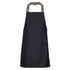 House of Uniforms The Coloured Strap Apron | Adults Jbs Wear Black/Latte