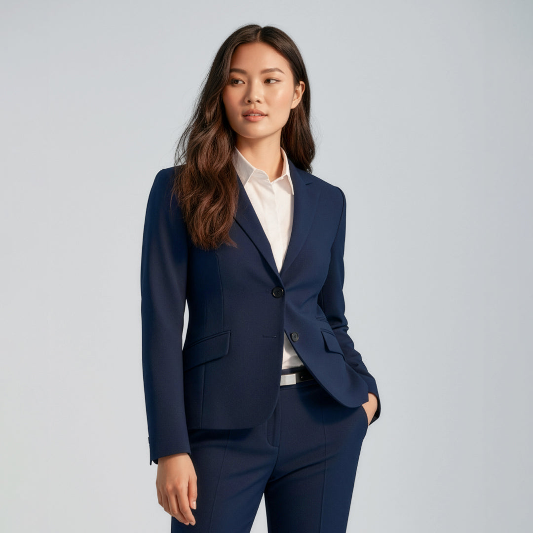 Biz Corporates The Cool Stretch 2 Button Jacket | Ladies | Mid Length Coats & Jackets