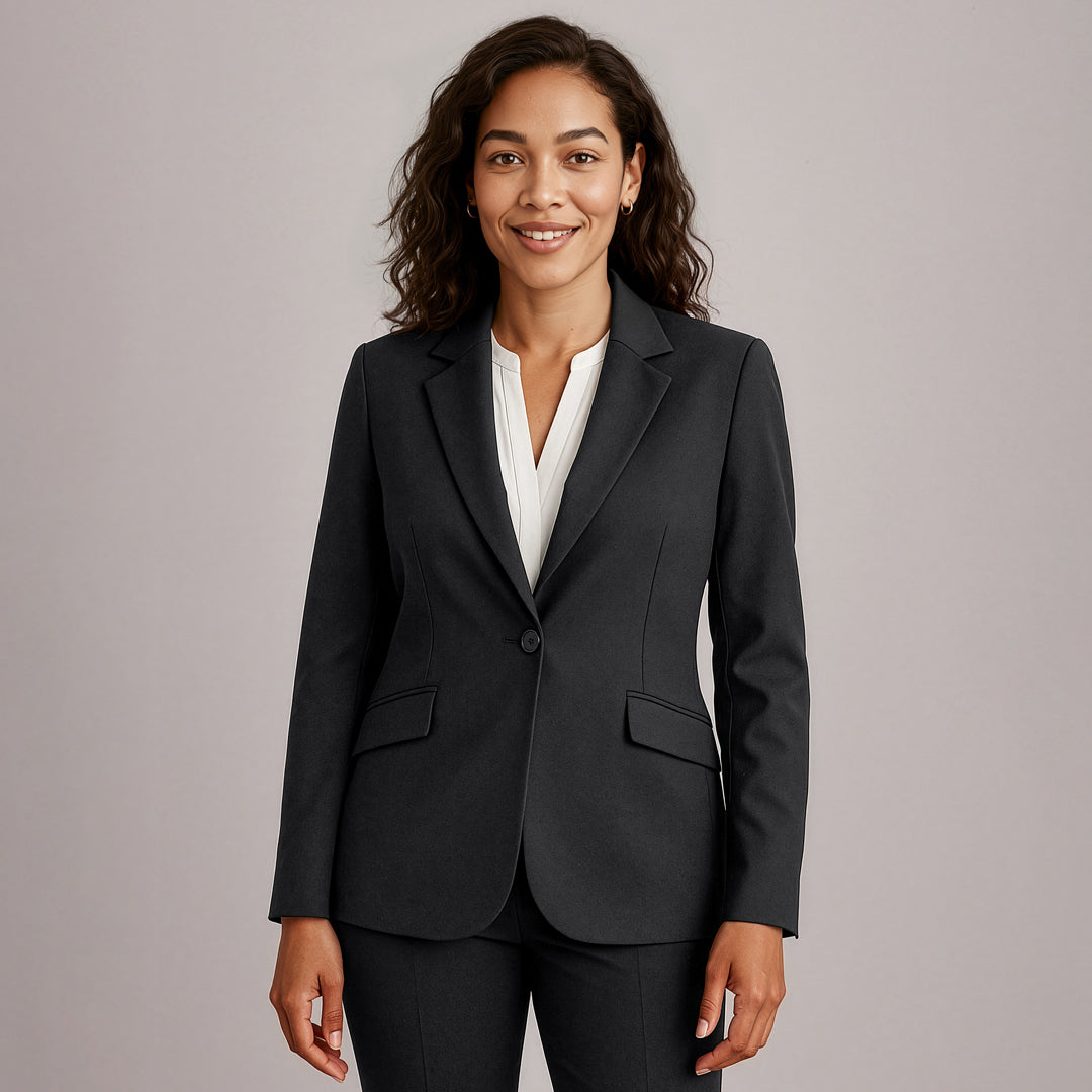 Biz Corporates The Siena Suit Jacket | Ladies | Single Button Coats & Jackets