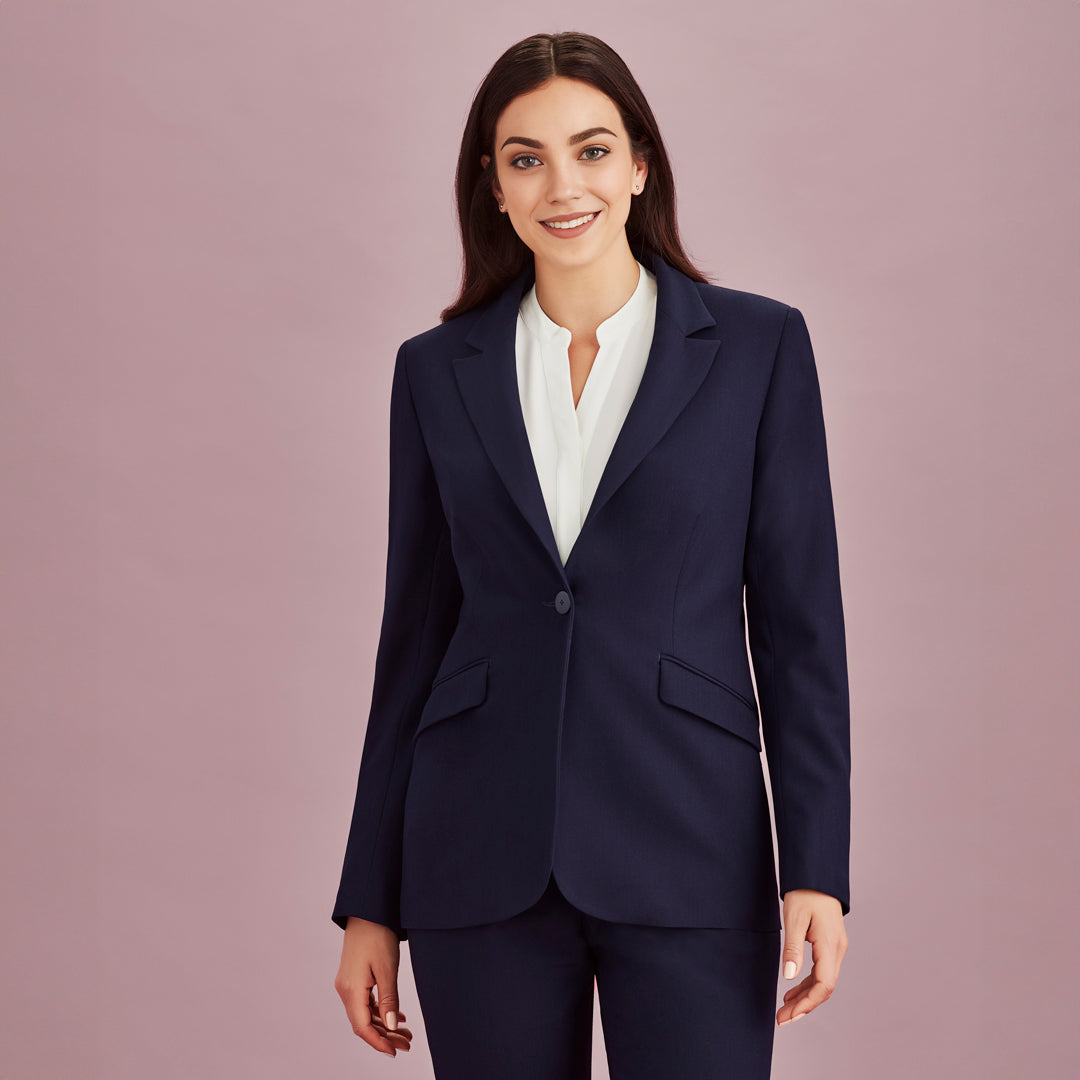 House of Uniforms The Siena Suit Jacket | Ladies | Single Button Biz Corporates 