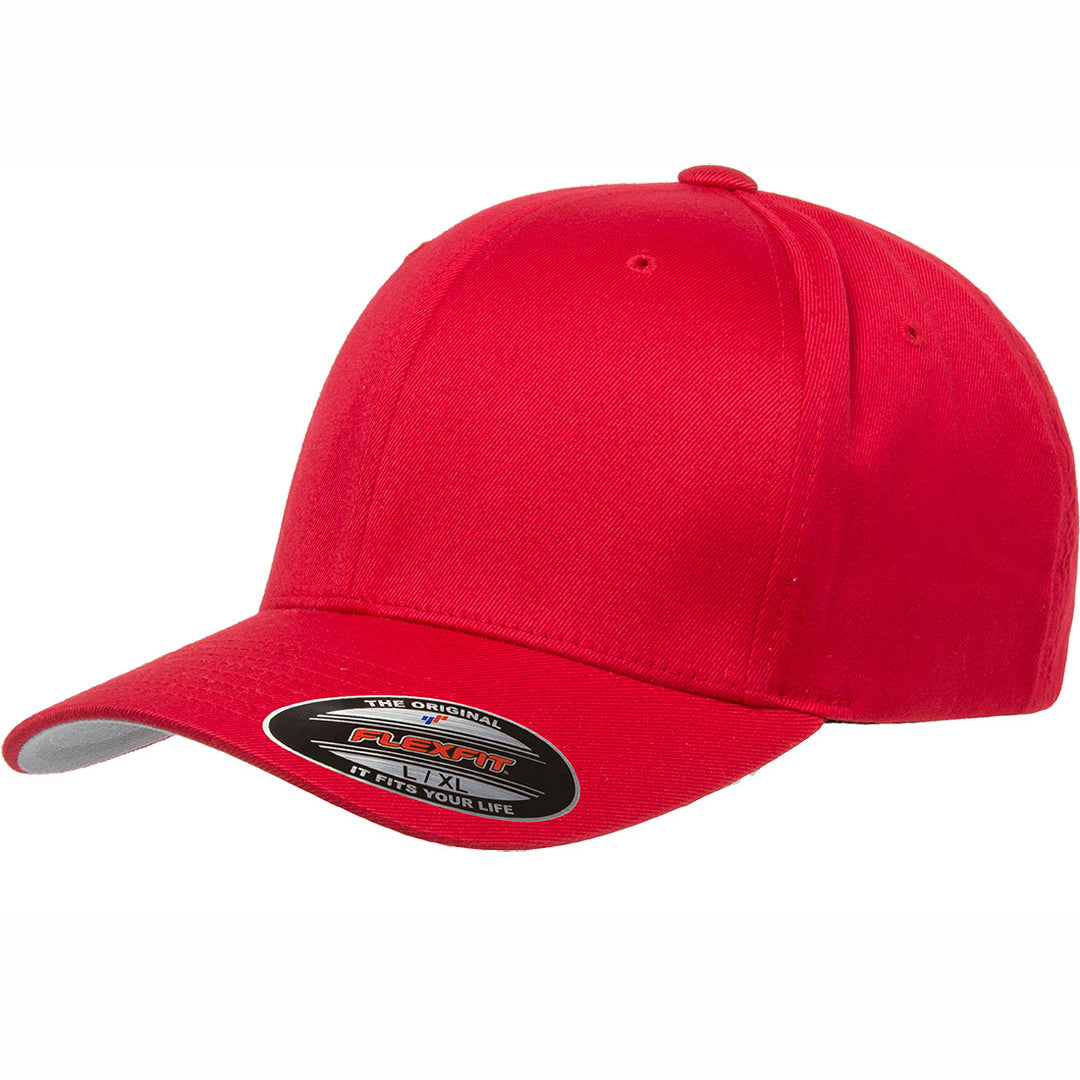 House of Uniforms The Flexfit Worn by the World Cap Flexfit Red