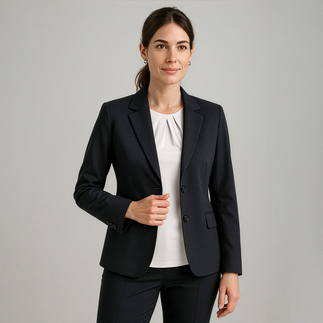 Biz Corporates The Cool Wool Jacket | Ladies | Longline Coats & Jackets