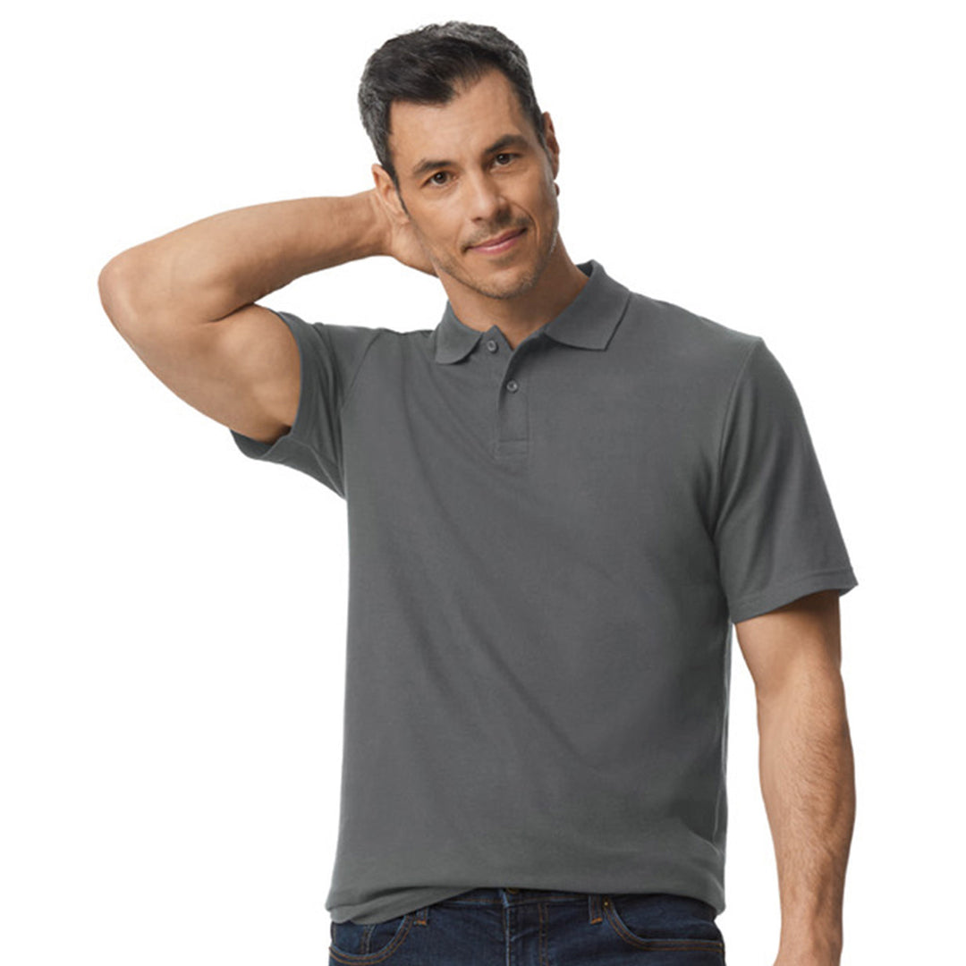 House of Uniforms The Softstyle Polo | Adults Gildan Charcoal