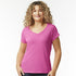 House of Uniforms The Softstyle V-Neck Tee | Ladies Gildan Azalea