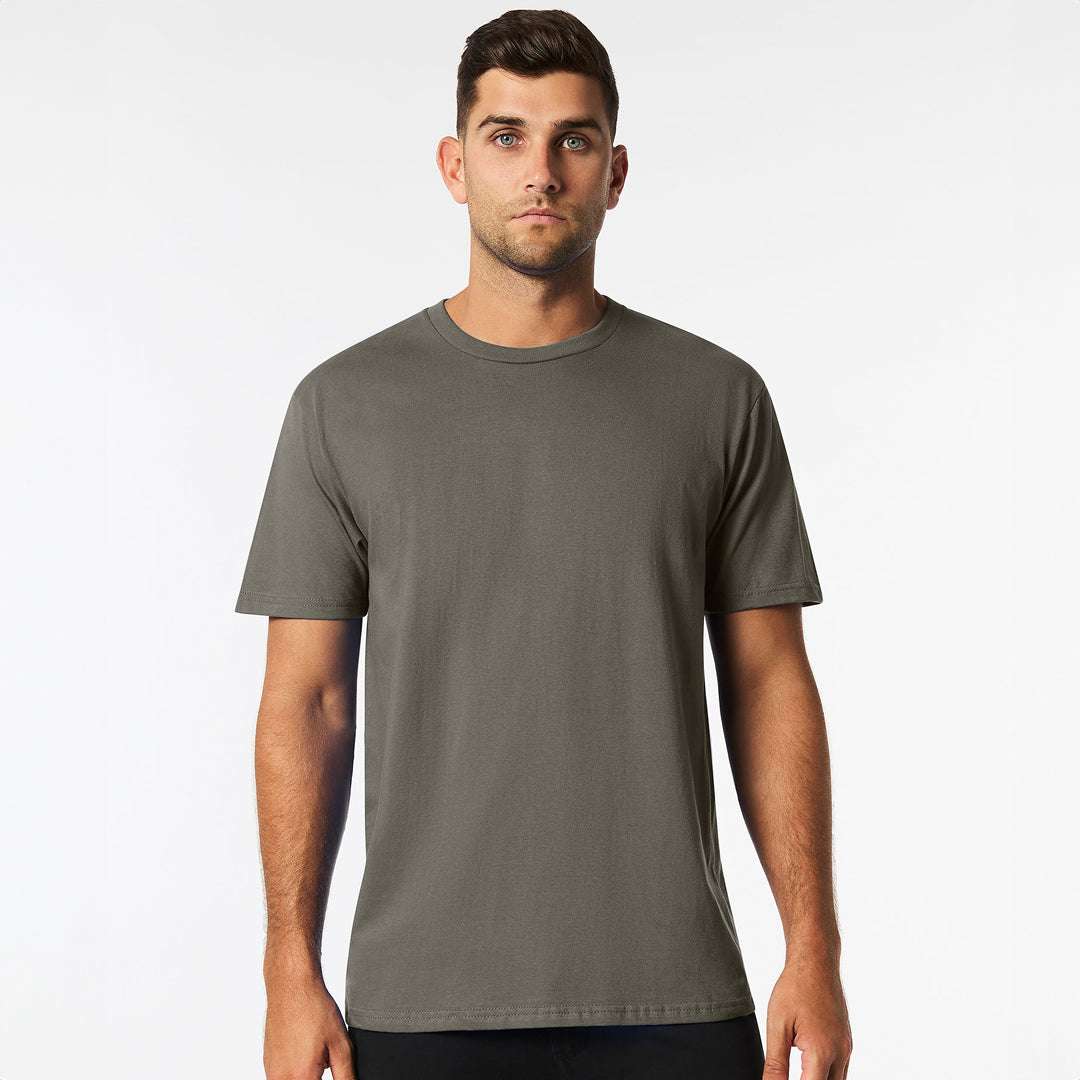 House of Uniforms The Mid Weight Cotton Tee | Adults Gildan Charcoal