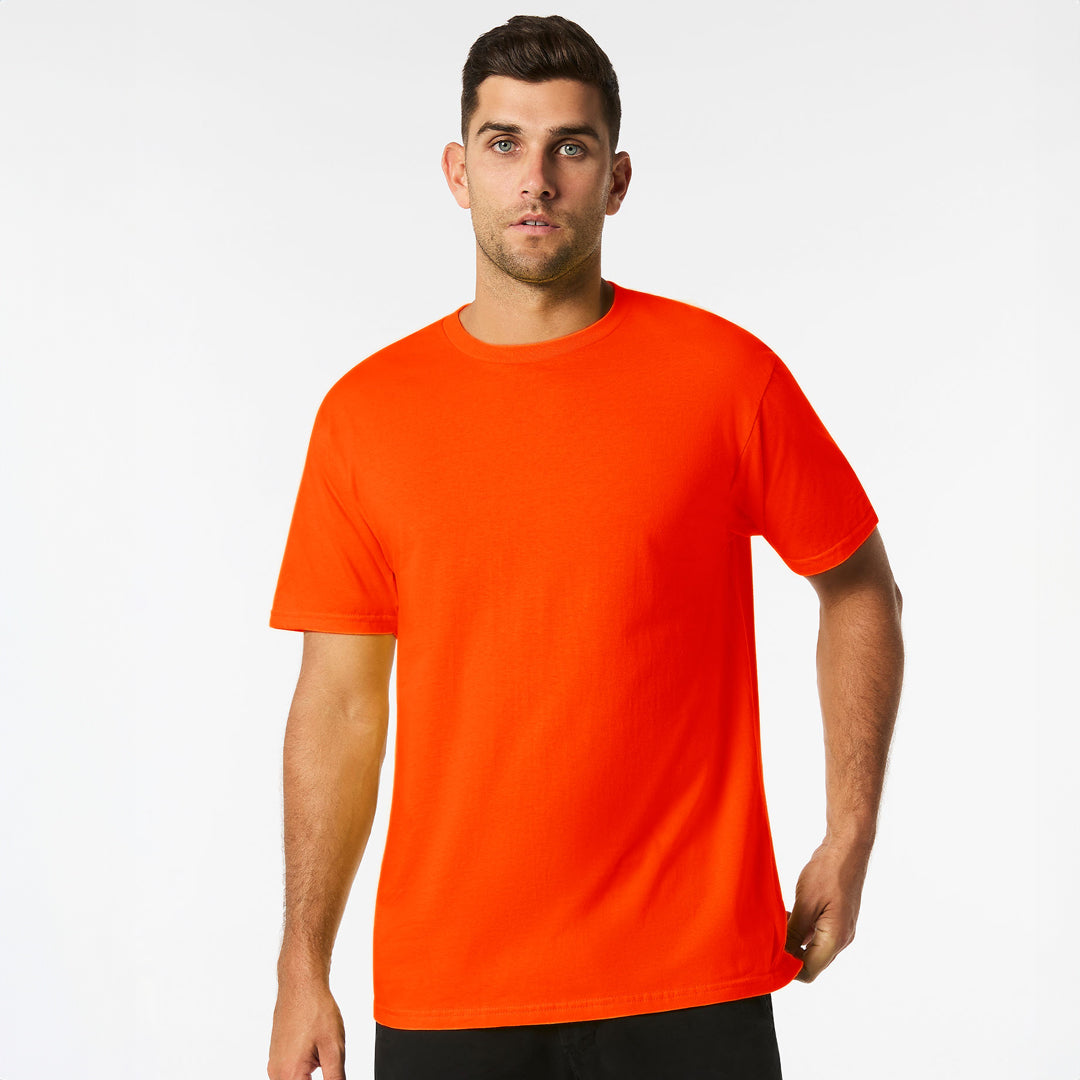 House of Uniforms The Mid Weight Cotton Tee | Adults Gildan