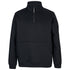 House of Uniforms The Premium Trade Zip Neck Jumper | Adults Jbs Wear Black/Black