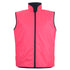 House of Uniforms The Hi Vis Day Reversible Vest | Adults Jbs Wear Pink/Navy