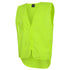 Jbs Wear The Drop Tail Hi Vis Day Zip Safety Vest | Adults Flouro Lime Work Safety Protective Gear
