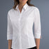 House of Uniforms The Melbourne Shirt | Ladies | Slim Fit | Short and 3/4 Sleeve John Kevin White
