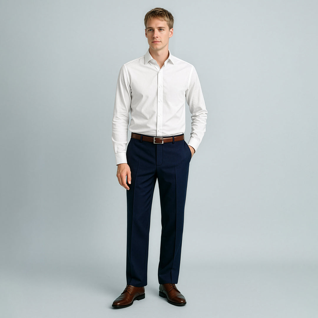 Biz Corporates The Cool Stretch Flat Front Pant | Mens Pants