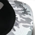 House of Uniforms The Snow Camo Trucker Cap | 6 Panel Legend Black