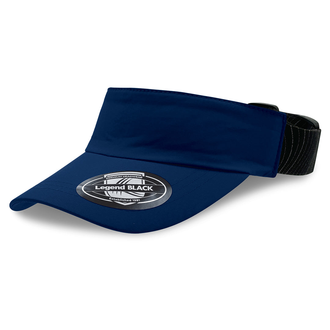 House of Uniforms The Altitude Sports Visor Legend Navy